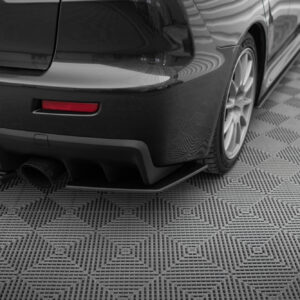 Maxton Design Задние боковые сплиттеры Street Pro для Mitsubishi Lancer EVO X