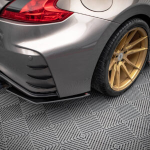 Maxton Design Задние боковые сплиттеры Street Pro для Nissan 370Z Nismo (рестайлинг)