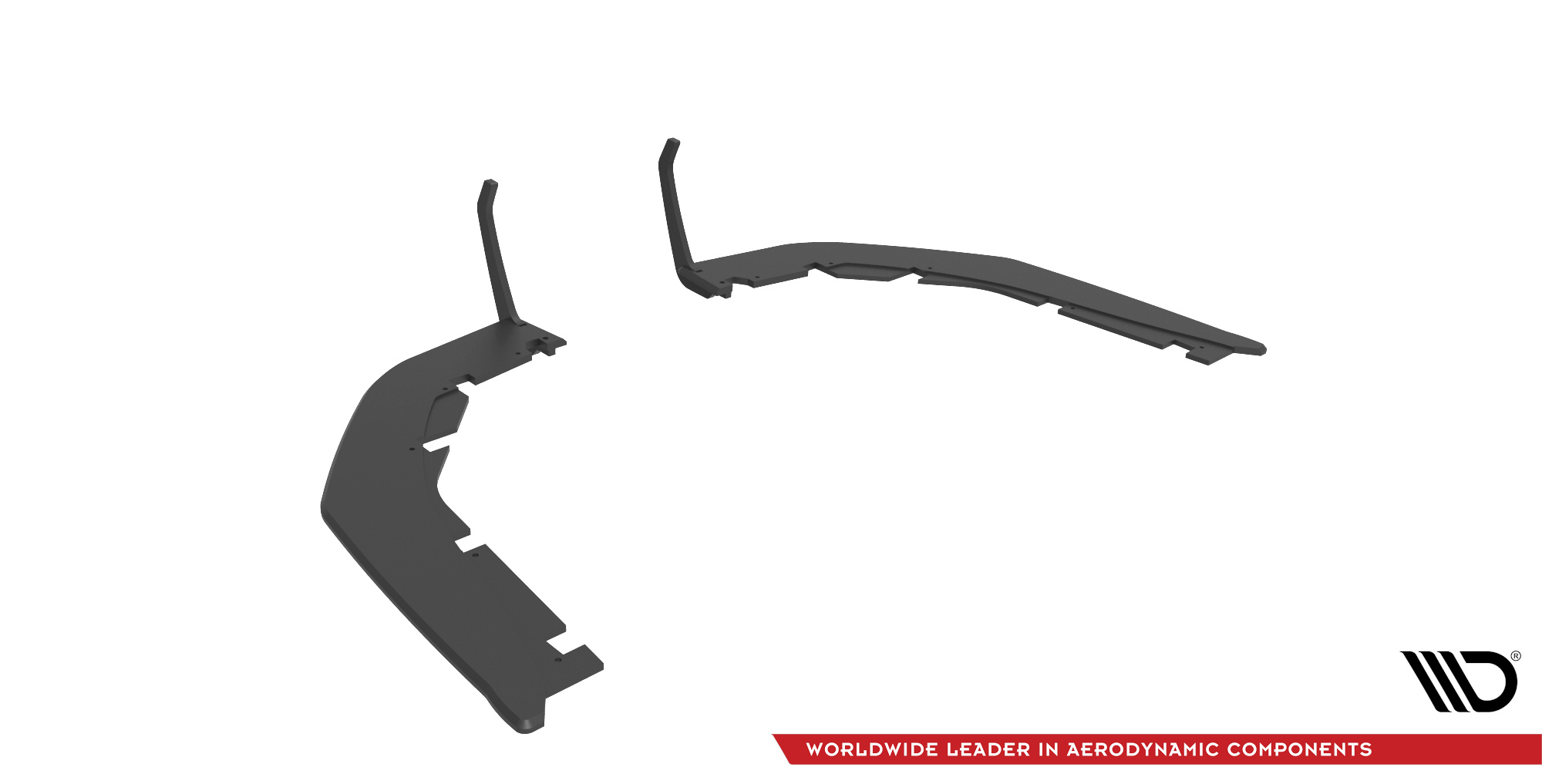 Maxton Design Задние боковые сплиттеры Street Pro V.1 для BMW M3 Седан / Универсал G80 / G81 — изображение 4