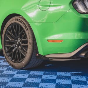 Maxton Design Задние боковые спойлеры Street Pro V.1 + закрылки для Ford Mustang GT Mk6 Facelift