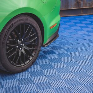 Maxton Design Задние боковые сплиттеры Street Pro V.1 для Ford Mustang GT Mk6 (рестайлинг)