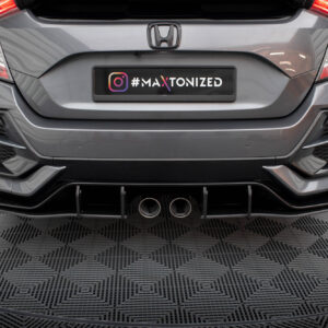 Maxton Design Задние боковые сплиттеры Street Pro V.1 для Honda Civic Sport Mk 10 Facelift