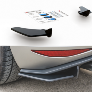 Maxton Design Задние боковые сплиттеры Street Pro V.1 для VW Golf 7 GTI