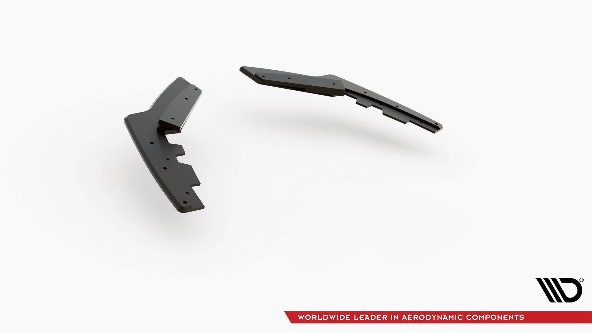 Maxton Design Задние боковые спойлеры Street Pro V.2 + брызговики для BMW 1 F20 M140i — изображение 5