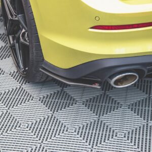 Maxton Design Задние боковые сплиттеры Street Pro для Volkswagen Golf GTI Clubsport Mk8