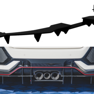 Maxton Design Задний спойлер Street Pro для Honda Civic Type-R Mk10 / Mk10 Facelift