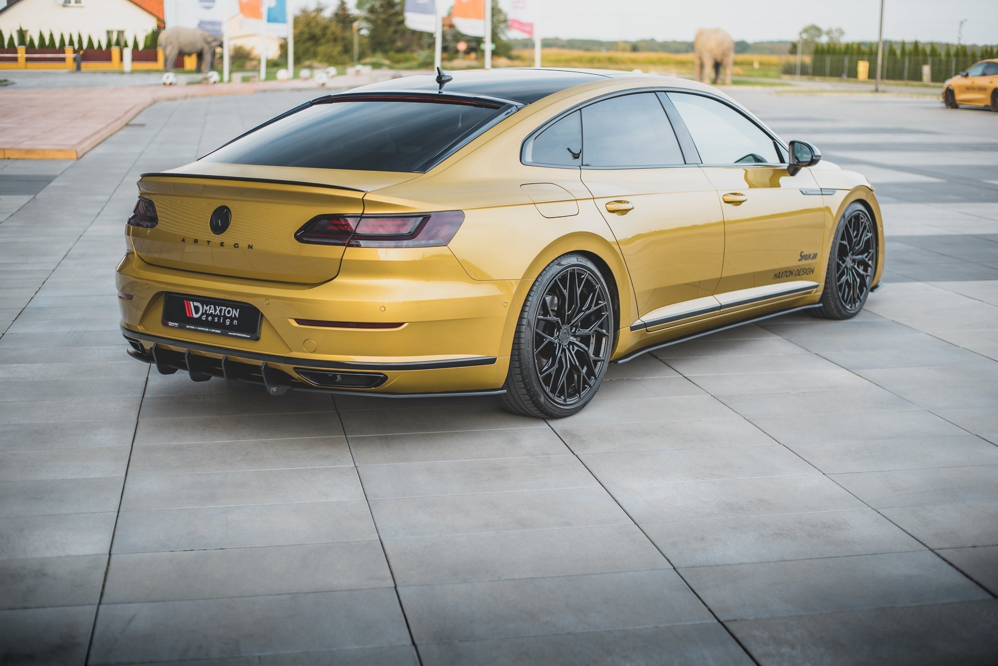 Maxton Design Задний спойлер Street Pro для Volkswagen Arteon R-Line Sedan / Shooting Brake Mk1 — изображение 2
