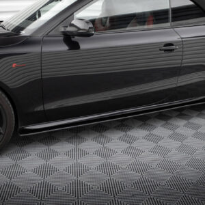 Maxton Design Накладки на пороги Street Pro для Audi A5 / A5 S-Line / S5 Coupe / Cabrio 8T / 8T Facelift