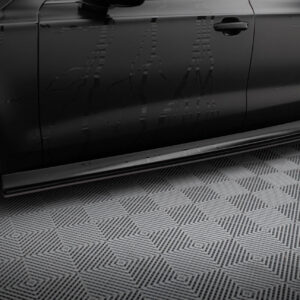 Maxton Design Боковые юбки-диффузоры Street Pro для Audi A7 RS7 Look C7