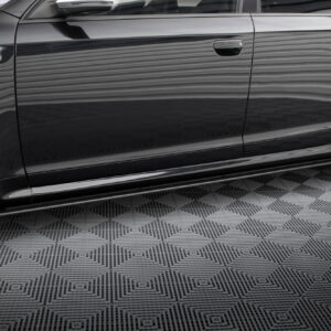 Maxton Design Боковые юбки-диффузоры Street Pro для Audi RS6 Avant C6