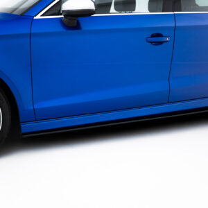 Maxton Design Боковые диффузоры Street Pro для Audi S3 / A3 S-Line Sedan 8V