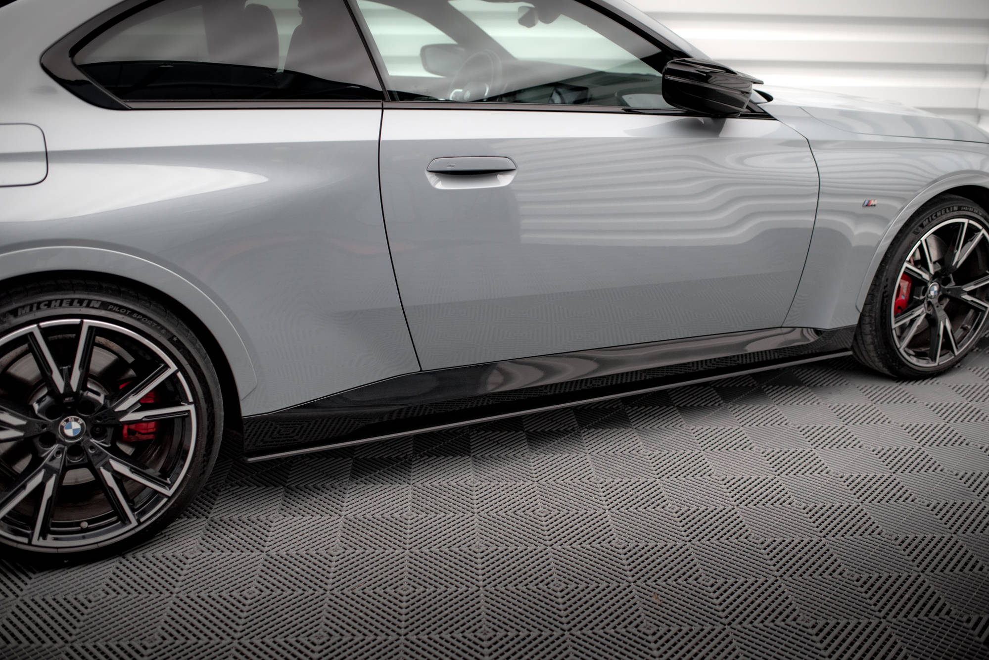 Maxton Design Боковые юбки-диффузоры Street Pro для BMW 2 Coupe M-Pack / M240i G42 — изображение 3