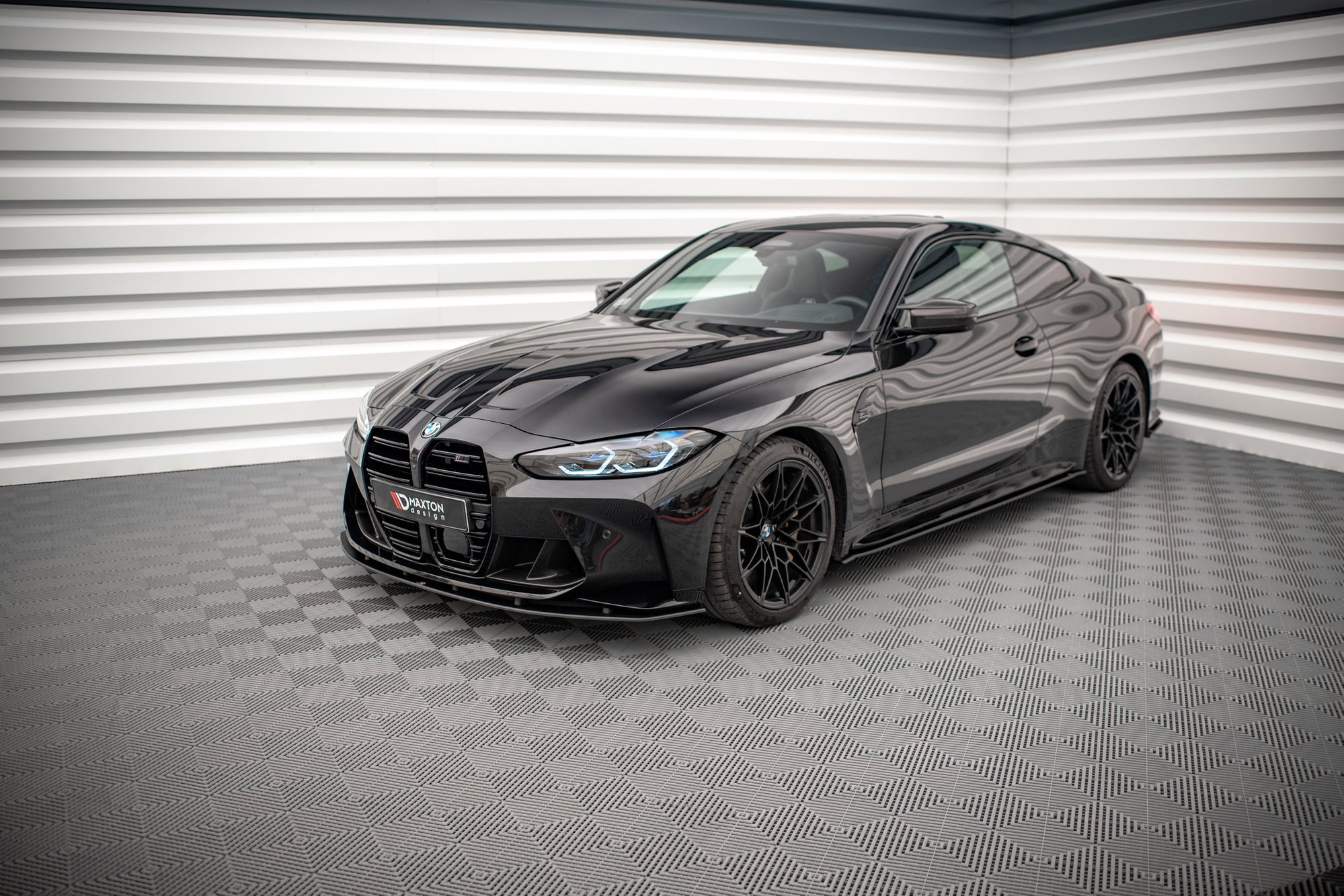 Maxton Design Боковые юбки-диффузоры Street Pro для BMW M4 G82 — изображение 2