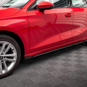 Maxton Design Боковые юбки Street Pro, диффузоры и накладки на пороги для Audi A3 8Y