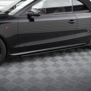 Maxton Design Боковые юбки Street Pro, диффузоры и накладки для Audi A5 / A5 S-Line / S5 Coupe / Cabrio 8T / 8T Facelift