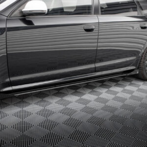 Maxton Design Боковые юбки Street Pro, диффузоры и накладки для Audi RS6 Avant C6