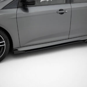 Maxton Design Боковые юбки Street Pro, диффузоры и накладки на пороги для Ford Focus ST Mk3 Facelift