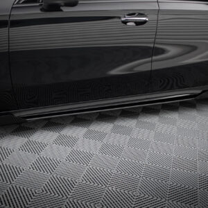 Maxton Design Боковые юбки Street Pro, диффузоры и накладки для Mercedes-AMG A35 W177 (рестайлинг).