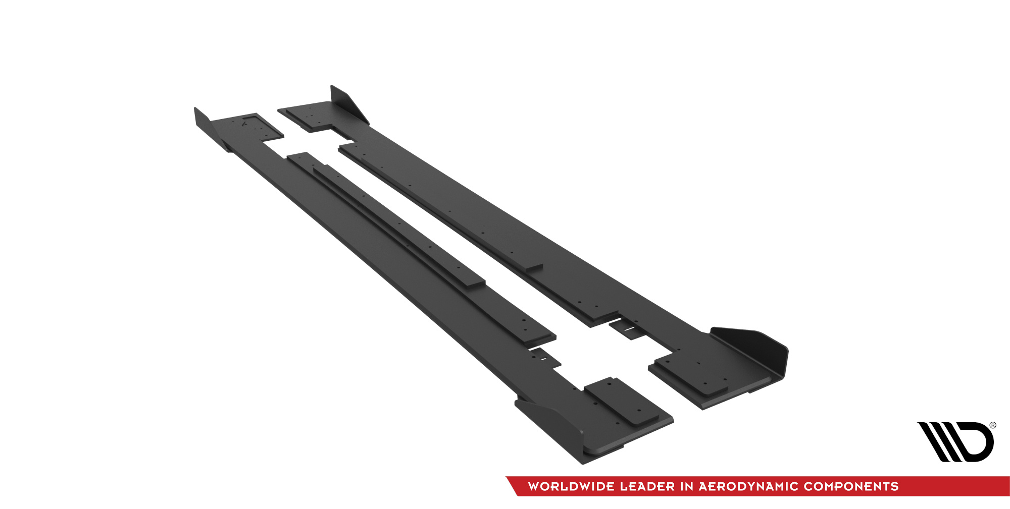 Maxton Design Боковые юбки Street Pro, диффузоры и накладки для Mercedes-AMG CLA 45 C117 (рестайлинг). — изображение 4