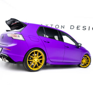 Maxton Design Боковые юбки Street Pro, диффузоры и накладки на пороги для Volkswagen Golf R Hatchback Mk8 / Mk8 Facelift