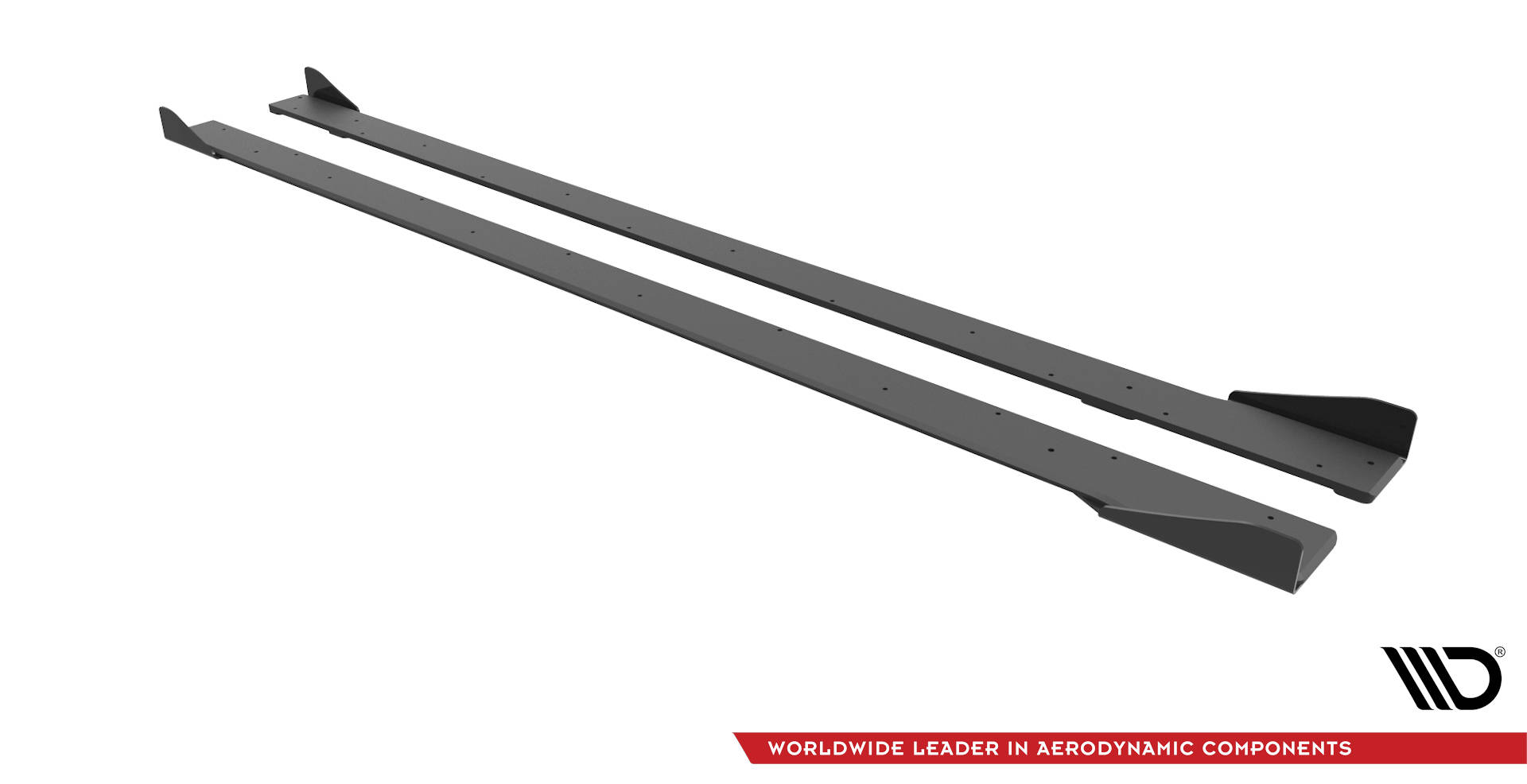 Maxton Design Боковые юбки Street Pro, диффузоры и накладки на пороги для Volkswagen Golf R Mk7 — изображение 4