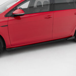 Maxton Design Боковые юбки Street Pro, диффузоры и накладки на пороги для Volkswagen Golf R / R-Line Mk7 Facelift