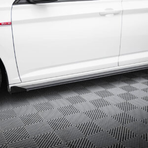 Maxton Design Боковые юбки Street Pro, диффузоры и накладки на пороги для Volkswagen Jetta GLI Mk7