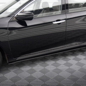 Maxton Design Боковые юбки и диффузоры Street Pro для Honda Civic Mk10