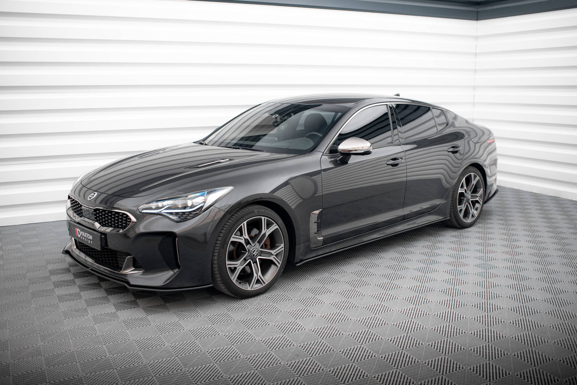 Maxton Design Боковые диффузоры Street Pro для Kia Stinger GT / GT-Line / Standard Mk1 — изображение 3