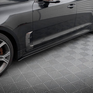 Maxton Design Боковые диффузоры Street Pro для Kia Stinger GT / GT-Line / Standard Mk1