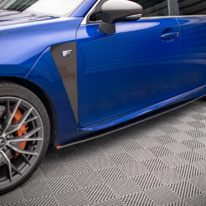 Maxton Design Боковые диффузоры Street Pro для Lexus GS F Mk4 после рестайлинга