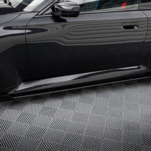 Maxton Design Боковые юбки-диффузоры Street Pro V.1 + накладки на бампер для BMW M2 G87