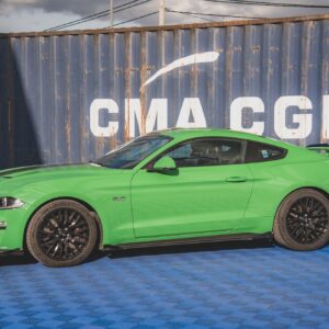 Maxton Design Боковые юбки-диффузоры Street Pro V.1 + накладки на пороги для Ford Mustang GT Mk6 Facelift