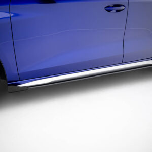 Maxton Design Боковые юбки-диффузоры Street Pro V.2 + накладки на пороги для Audi A3 S-Line Sedan / S3 Sedan 8Y / 8Y Facelift