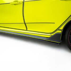 Maxton Design Боковые юбки-диффузоры Street Pro V.2 для Honda Civic Type-R Mk10 / Mk10 Facelift