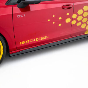 Maxton Design Боковые юбки и диффузоры Street Pro для Volkswagen Golf GTI Clubsport Mk8 Facelift