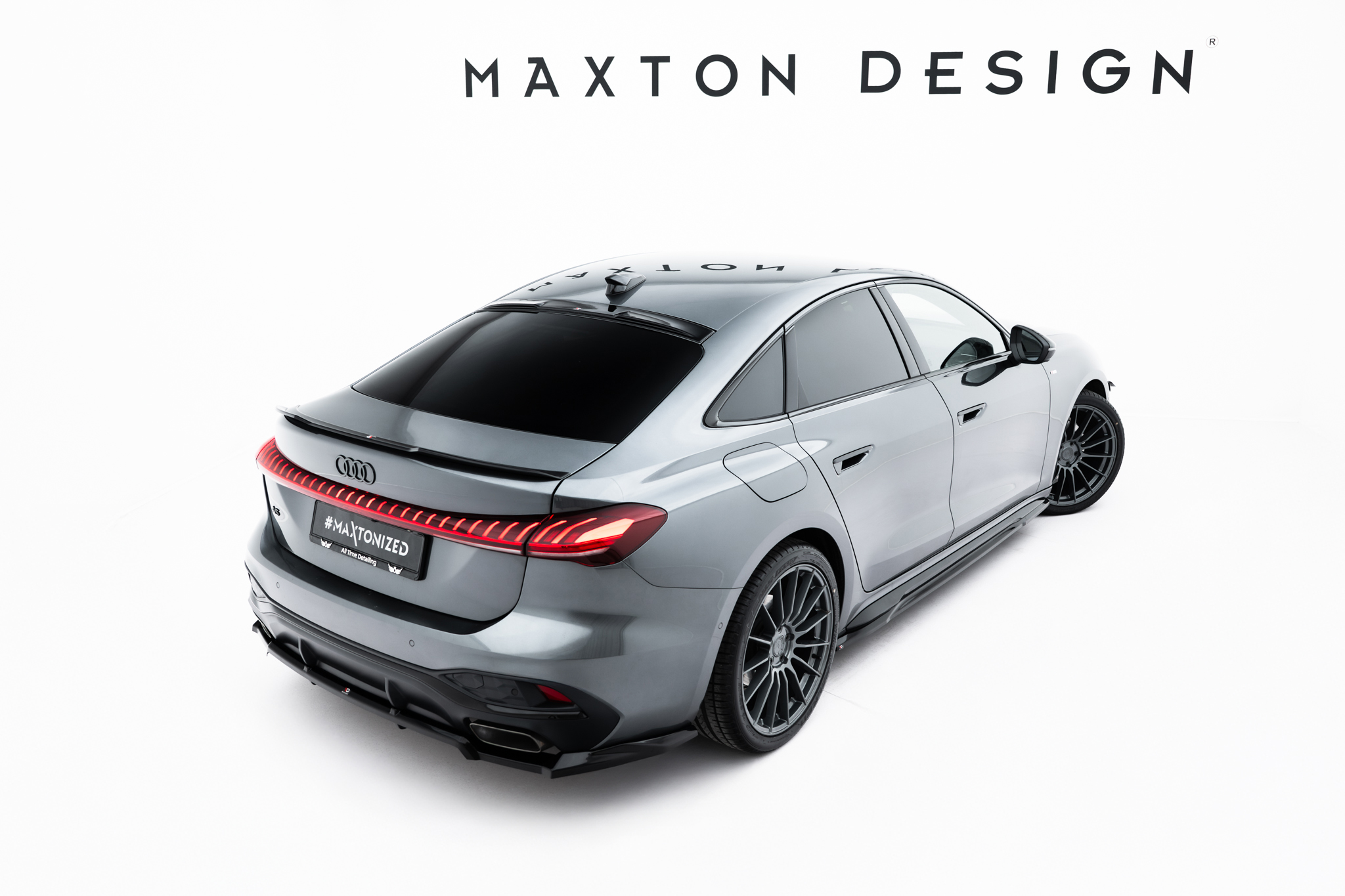 Maxton Design Расширение заднего стекла Audi A5 S-Line / S5 Sedan B10 — изображение 5