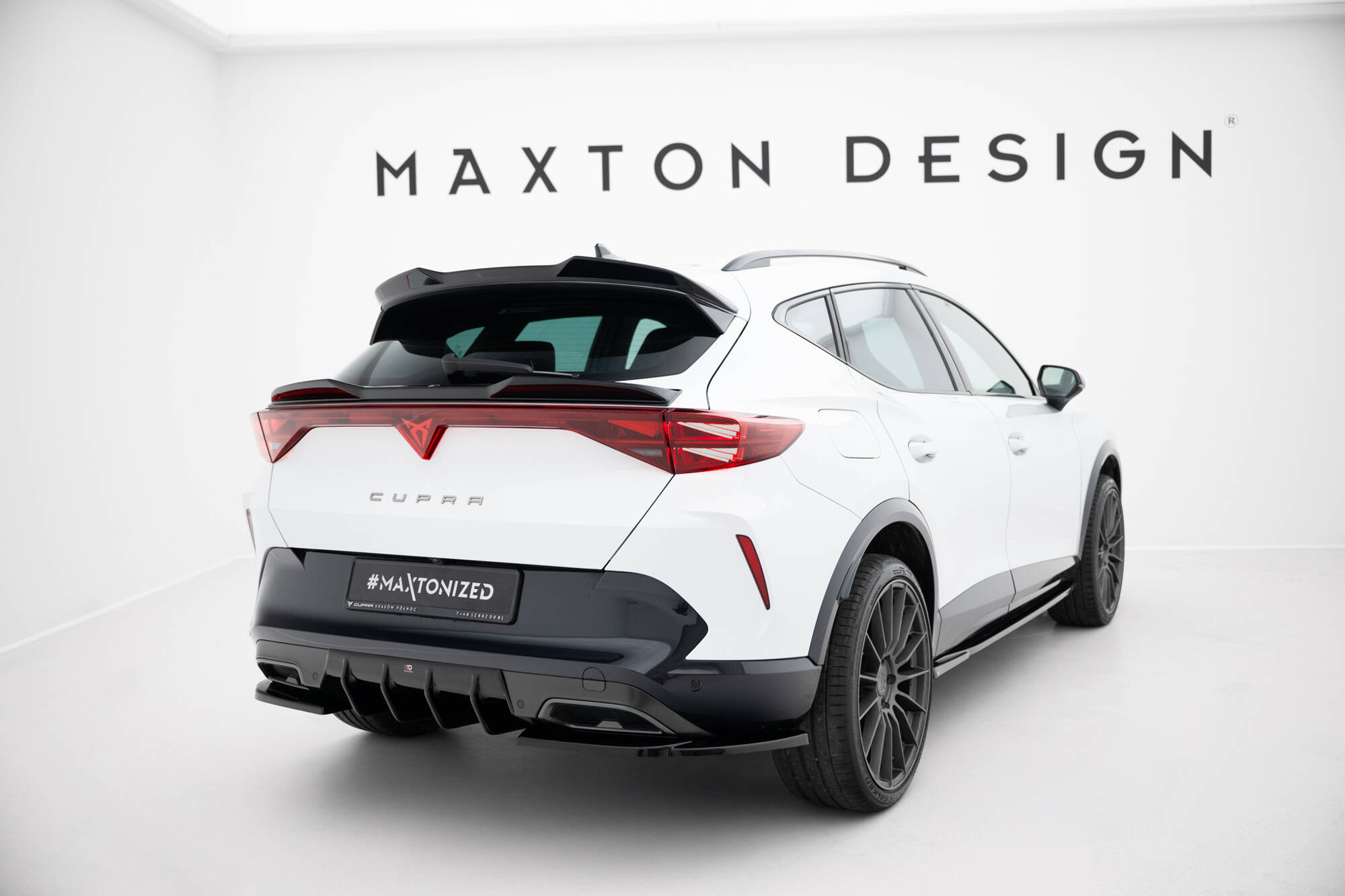 Maxton Design Верхний спойлер-колпачок 3D Cupra Formentor Mk1 Facelift — изображение 3
