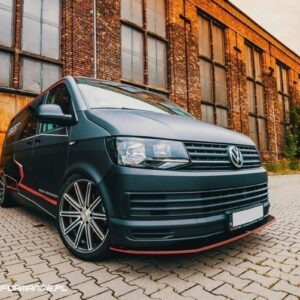Maxton Design VOLKSWAGEN T6 ПЕРЕДНИЙ СПЛИТЕР v.1